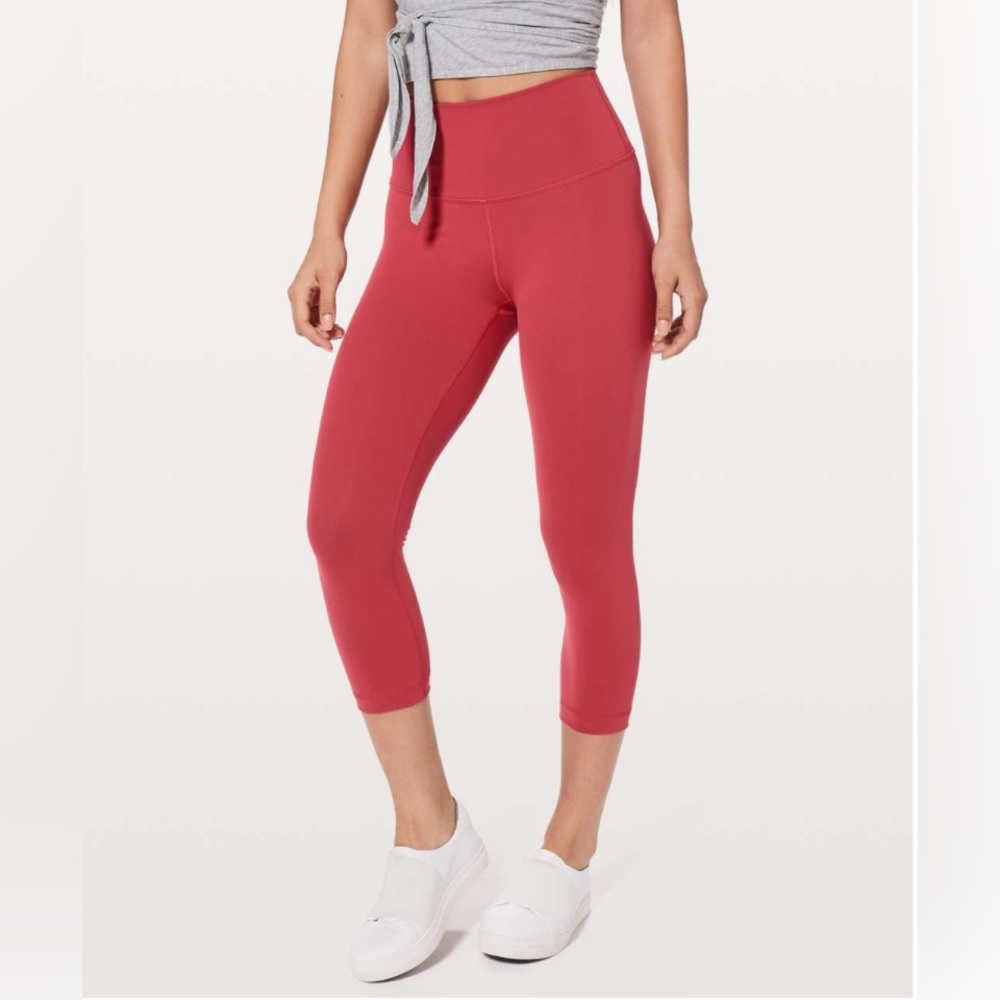 NWT Lululemon Wunder Under Crop (Hi-Rise) 21"